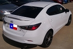 Toyota Yaris IA Custom Style Spoiler 2016-2018
